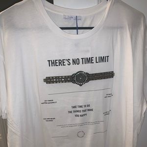 NWT Zara statement t-shirt